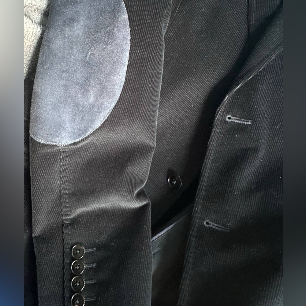 Gucci Single-Breasted Velvet Blazer sport coat 48R - Picture 4 of 14
